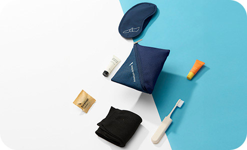 Premium Economy amenity kit